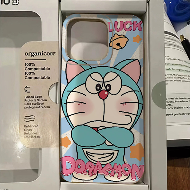 เคสซิลิโคนนิ่ม ลายการ์ตูนแมวโกรธ Dingdang กันกระแทก สําหรับ IPhone15 11 12 13 14 Pro MAX Plus 11Pro 13Pro 7 8 Plus X XR XS MAX SE 2020