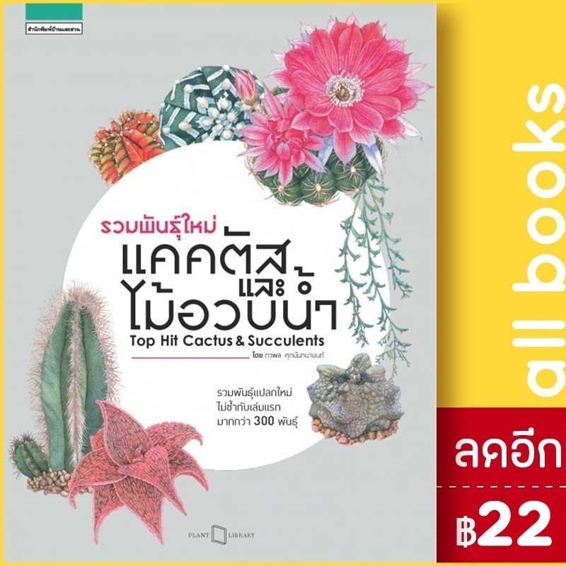 รวมพันธุ์ใหม่แคคตัสและไม้อวบน้ำ : Top Hit Cactus & Succulents | บ้านและสวน ภวพล ศุภนันทนานนท์