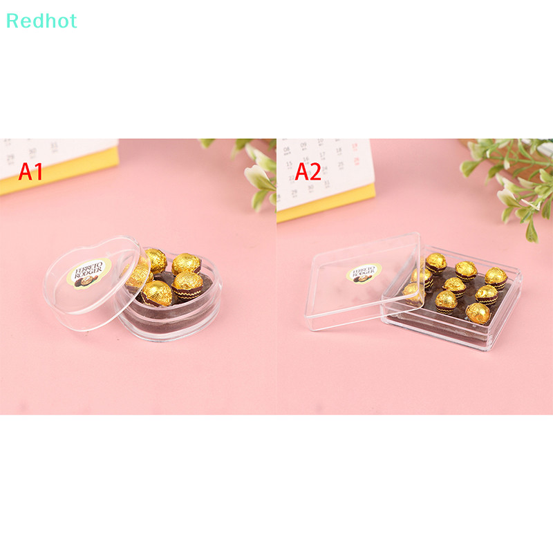 <Redhot> โมเดลอาหารช็อคโกแลตจิ๋ว 1:12 สําหรับตกแต่งบ้านตุ๊กตา ลดราคา