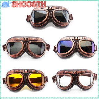 Shoogth แว่นตากันแดด กรอบเลนส์สโนว์บอร์ด สไตล์วินเทจ เรโทร ส…