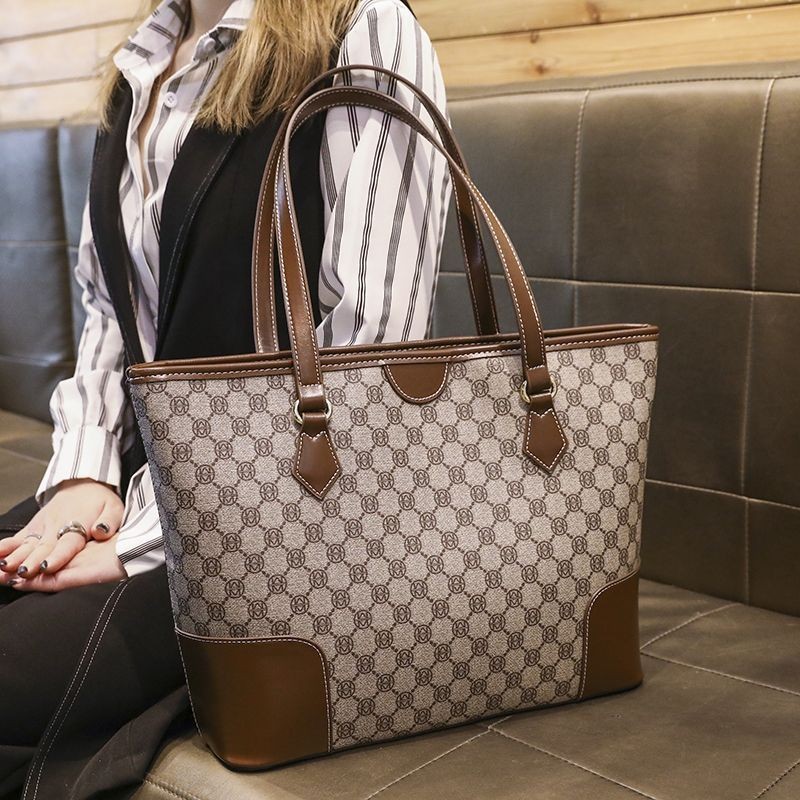 High-End หญิงกระเป๋า Tote กระเป๋าขนาดใหญ่-ความจุกระเป๋าถือสุภาพสตรี Hand-Carry Out One @