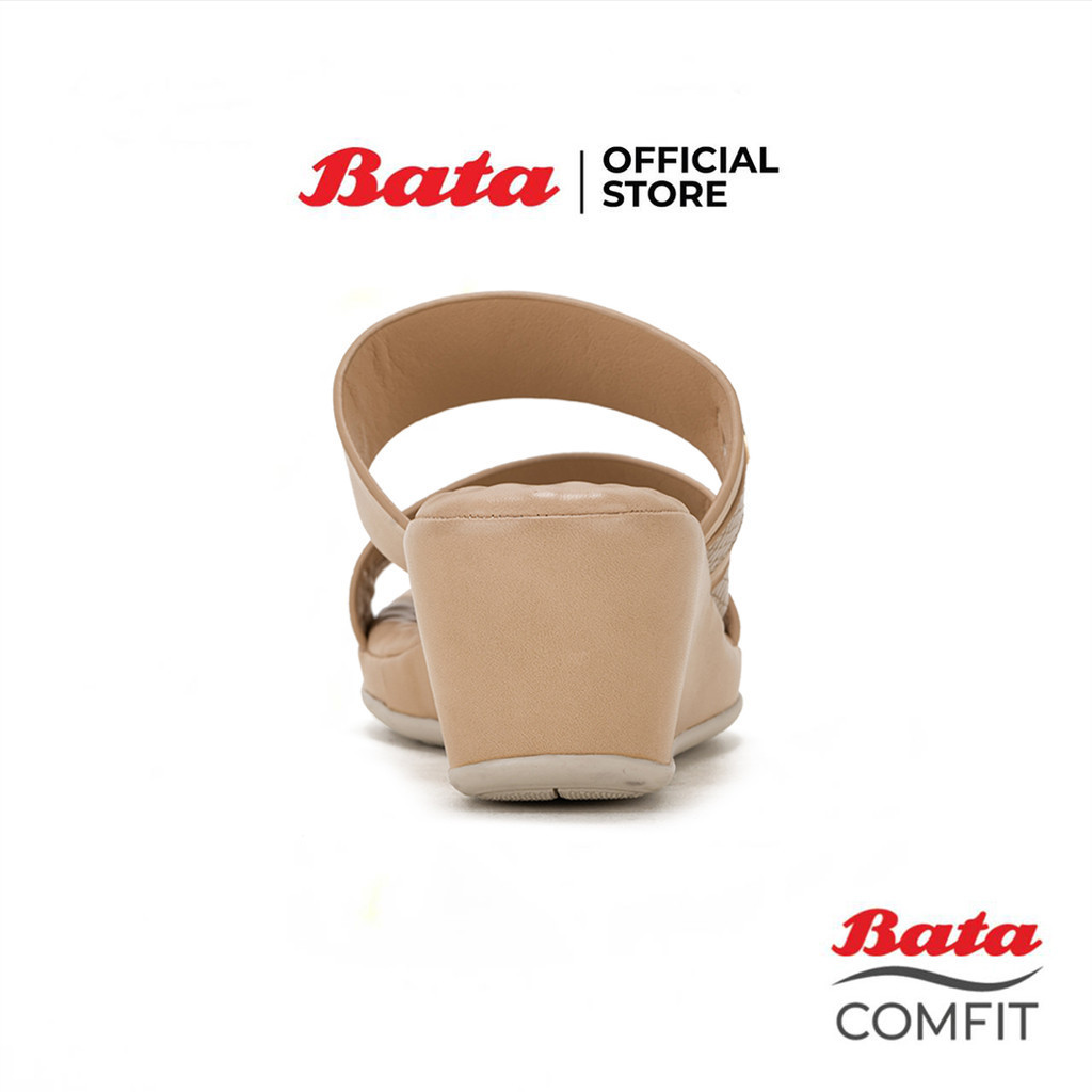 Bata บาจา Comfit รองเท้าเพื่อสุขภาพแบบสวม พร้อมเทคโนโลยี Wellness  สำหรับผู้หญิง รุ่น CAPRIY สีคาลาเมล 7013097