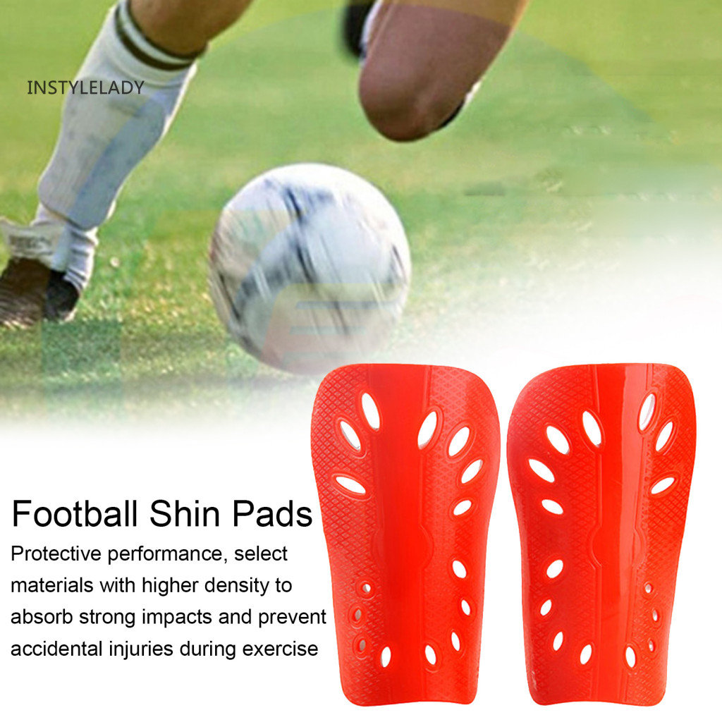 Instylelady สนับแข้งฟุตบอล อุปกรณ์กีฬา คุณภาพสูง สนับแข้งฟุตบอล สําหรับการป้องกันขั้นสูงสุด มี 2 คู่