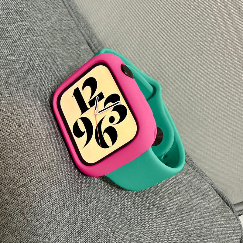 💕พร้อมส่ง💕สายรัดแบบเรียบง่ายสำหรับ iphones9iwatch7/Ultra2