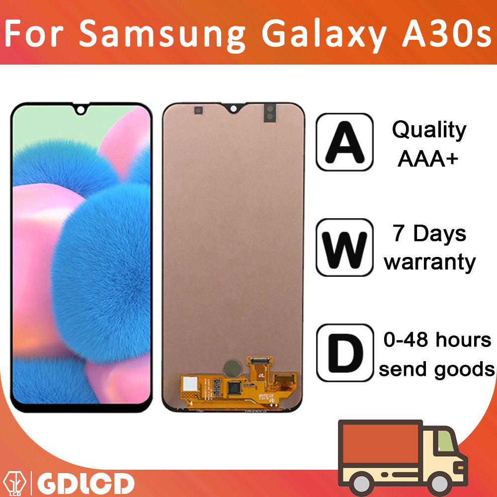 อะไหล่หน้าจอสัมผัส LCD แบบเปลี่ยน สําหรับ Samsung Galaxy A30s LCD A307 A307F A307G A307YN