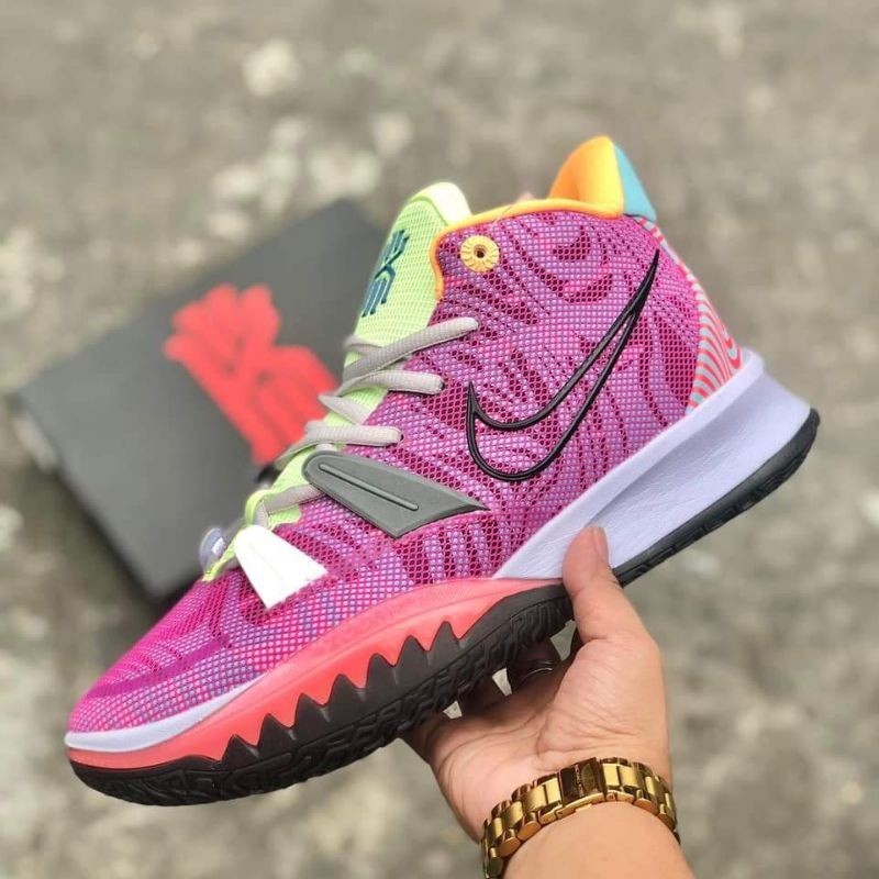 Nike Kyrie 7 Purple Colorway (คุณภาพสูง) ฟรีถุงเท้า