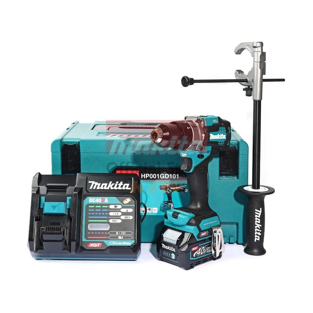 MAKITA (มากีต้า) HP001GD101  สว่านกระแทก 40VMAX (2.5AHX1)