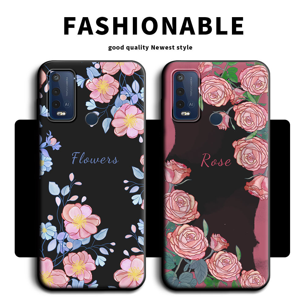 เคสโทรศัพท์มือถือ ซิลิโคนนิ่ม TPU ลายแพนด้า ผีเสื้อ ดอกไม้ สําหรับ Wiko Power U30 U20 U10