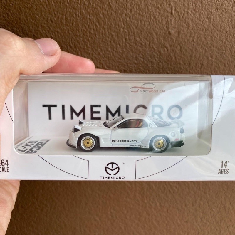 รถของเล่น โมเดลรถ Mazda RX-7 1:64 งาน TM Time Micro