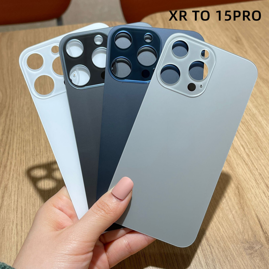 เคสกระจก ปิดด้านหลัง Diy สําหรับ Xr To15pro Xr to 15 Pro Xr to 15pro