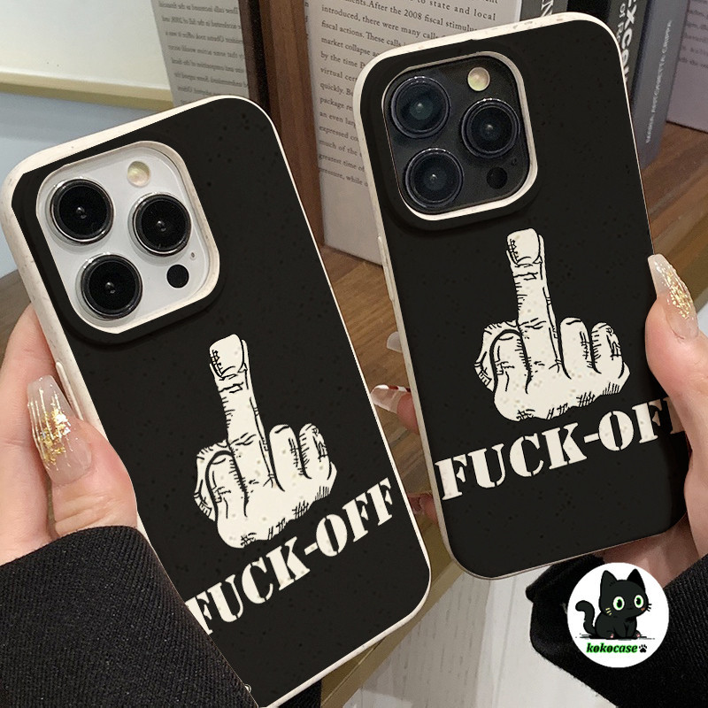 GOOD CASE สินค้า1บาท IPHONE 11 14 13 12 15 Pro Max X XR XSMAX 6 7 8 14 15 Plus SE เคสโทรศัพท์ซิลิโคนนิ้วกลางตลก