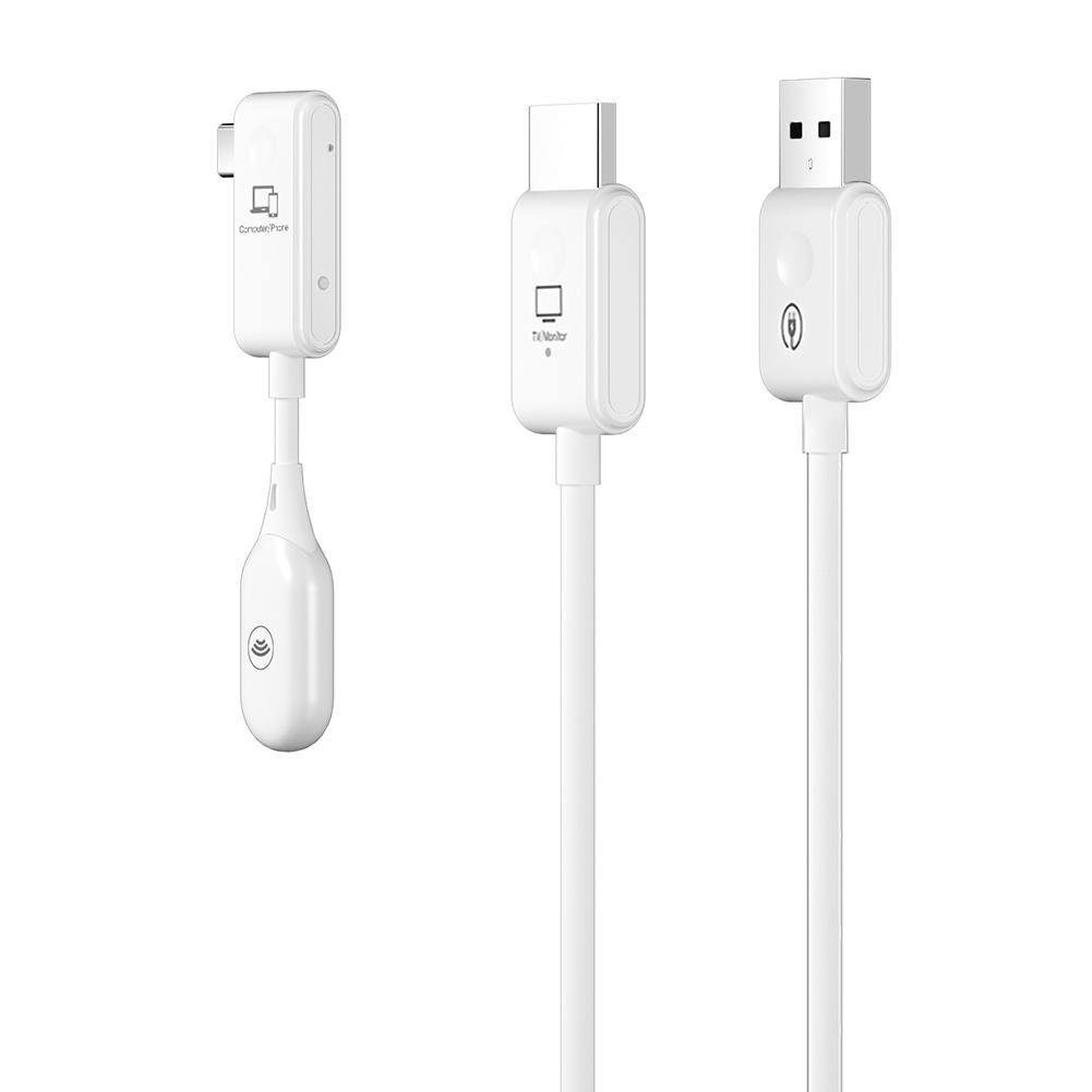 Cs7 สายเคเบิลต่อขยายหน้าจอ ไร้สาย Type-C HD 1080P สําหรับ TV Stick มอนิเตอร์ โปรเจคเตอร์ PC