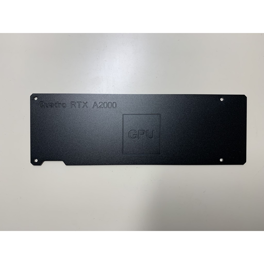 Yingwei Dalitai RTX A2000 กราฟิกการ์ดแผ่นด้านหลังการปรับแต่งการประมวลผลการกระจายความร้อนโดยเฉพาะ