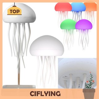 Jellyfish Pendant Light Voice Control Type-C Charge Cute Jellyfish Bedside Lamp