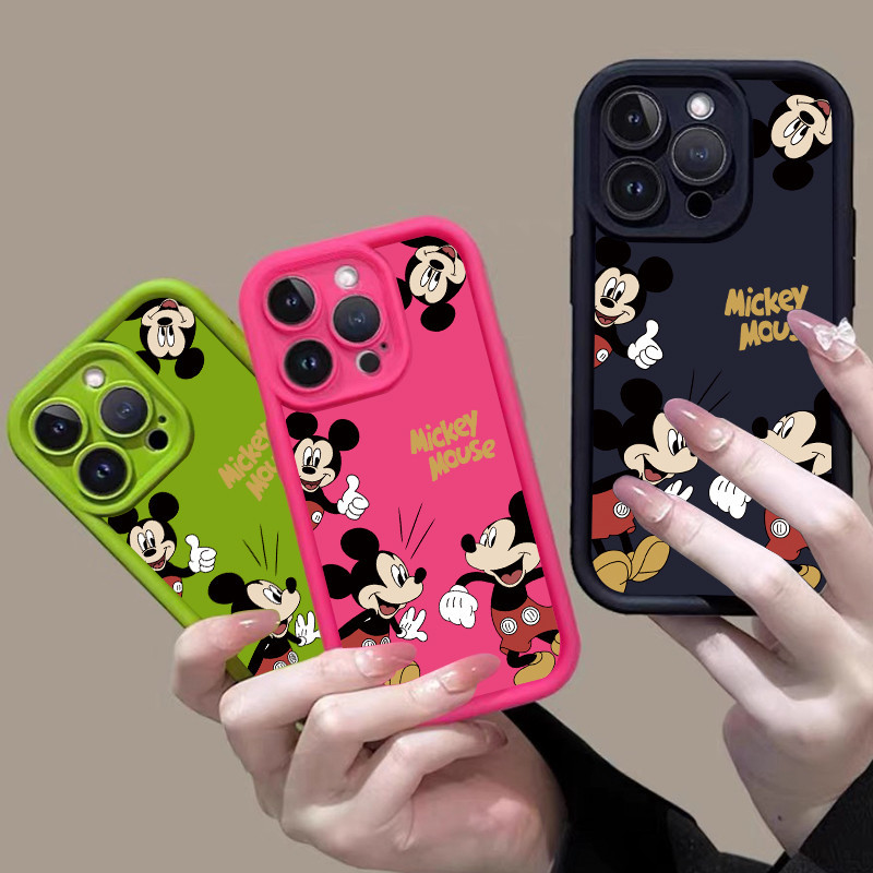 เคส Huawei Y9 2019 P30 PRO y7 PRO 2019 Y5P Y6P Y6S Y7A Y6 prime Y6 PRO 2019 J292G เคสโทรศัพท์มือถือแบบนิ่ม ลายมิกกี้ สีมาการอง หรูหรา สําหรับ
