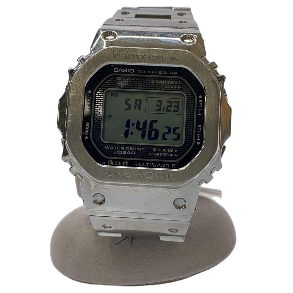 Casio G-Shock Gmw-B5000 นาฬิกาข้อมือดิจิทัล พลังงานแสงอาทิตย์ มือสอง สําหรับผู้ชาย
