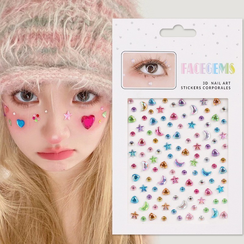 อัญมณีคริสตัล เพชรเทียม สําหรับตกแต่งเล็บ DIY - รูปที่ 3