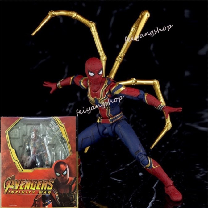 SV Action Spiderman articulated Action FIGURE ตุ๊กตา Spider Man Ps4 SHF รูป Marvel Legends