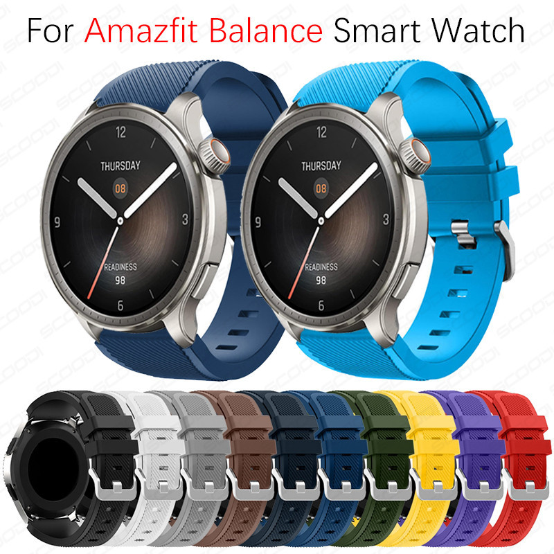 สายนาฬิกาข้อมือ ขนาด 22 มม. สําหรับ Amazfit Balance Smart Watch