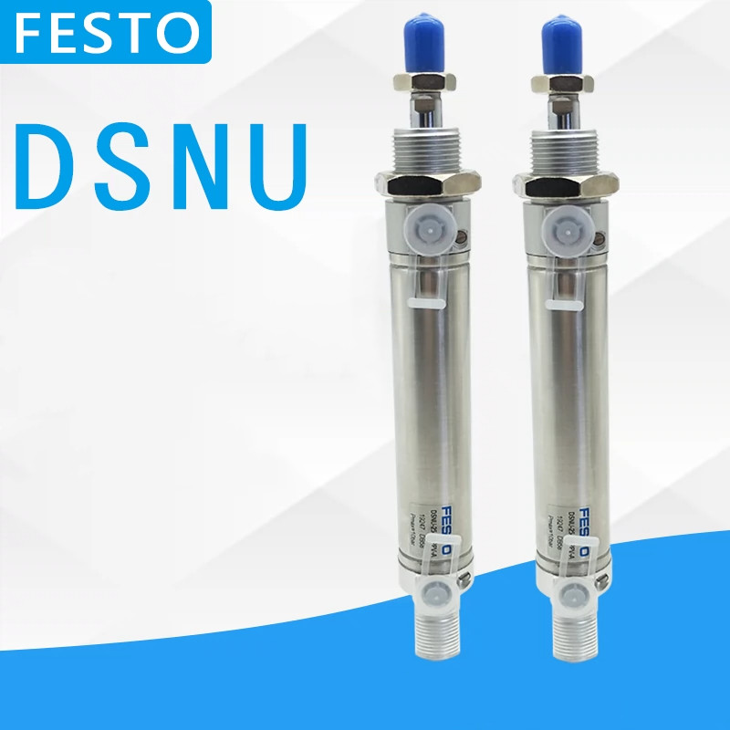 FESTO กระบอกเล็ก DSNU-8 10 12 16 20 25-10 20 25 30 40 50 75 80 100-P-A ใหม่เอี่ยม