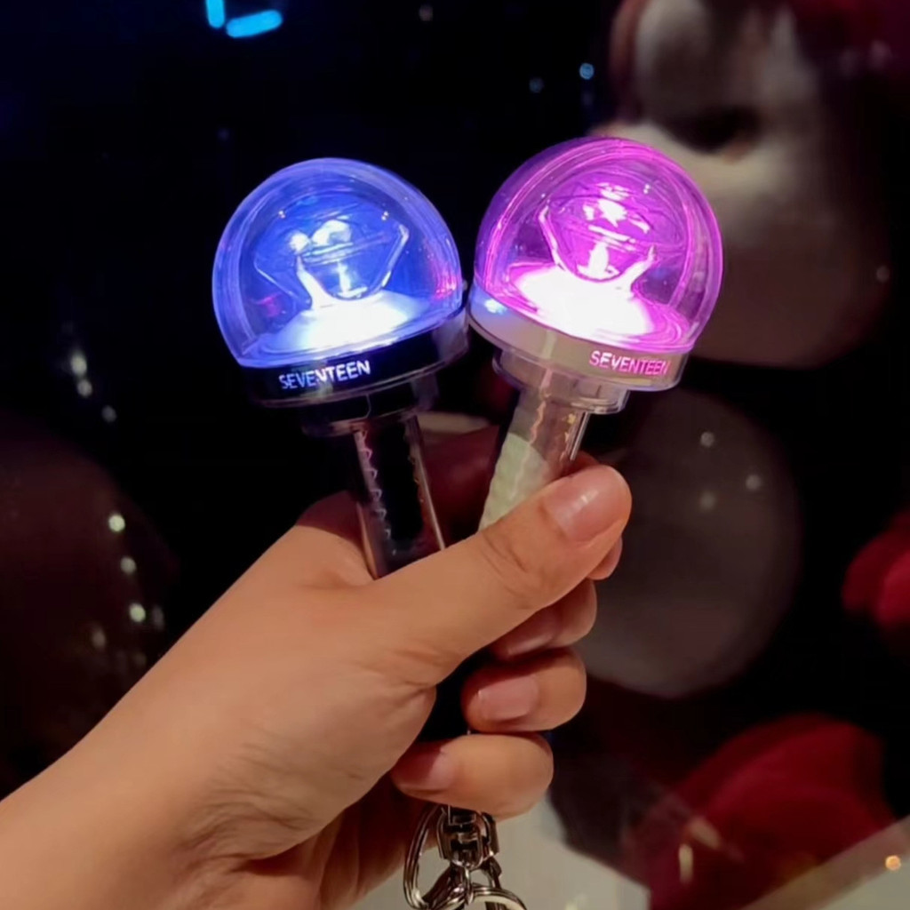 พวงกุญแจแท่งไฟเรืองแสง ขนาดเล็ก ลายศิลปินเกาหลี Idol Seventeen สําหรับเป็นของขวัญ