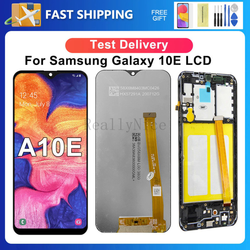 A10e อะไหล่หน้าจอสัมผัสดิจิทัล LCD แบบเปลี่ยน สําหรับ Samsung 5.83 นิ้ว Ori A102U S102DL A102U1 A102W A102N