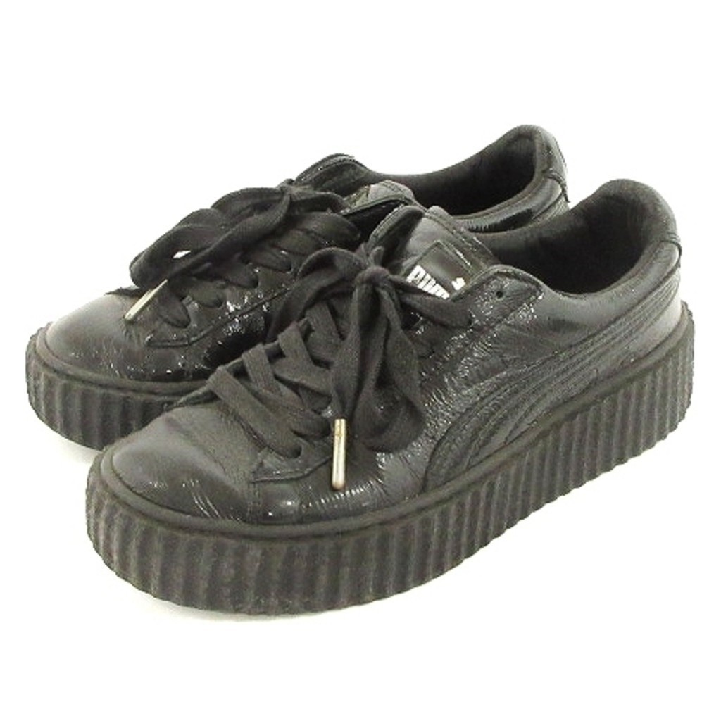 Puma x Fentirianna Creeper Sneakers Black 22 US 5.5 Direct from Japan Secondhand