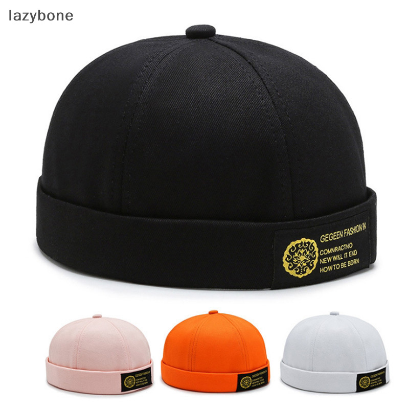 {LZ} หมวกบีนนี่ สไตล์ฮิปฮอป วินเทจ ย้อนยุค ปรับได้ สําหรับผู้ชาย ผู้หญิง {lazybone}