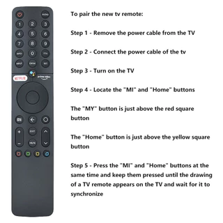 รีโมท mi tv รีโมตควบคุมด้วยเสียง มีฟังก์ชั่นคำสั่งเสียง ปุ่ม NETFLIX prime video Remote for Mi TV