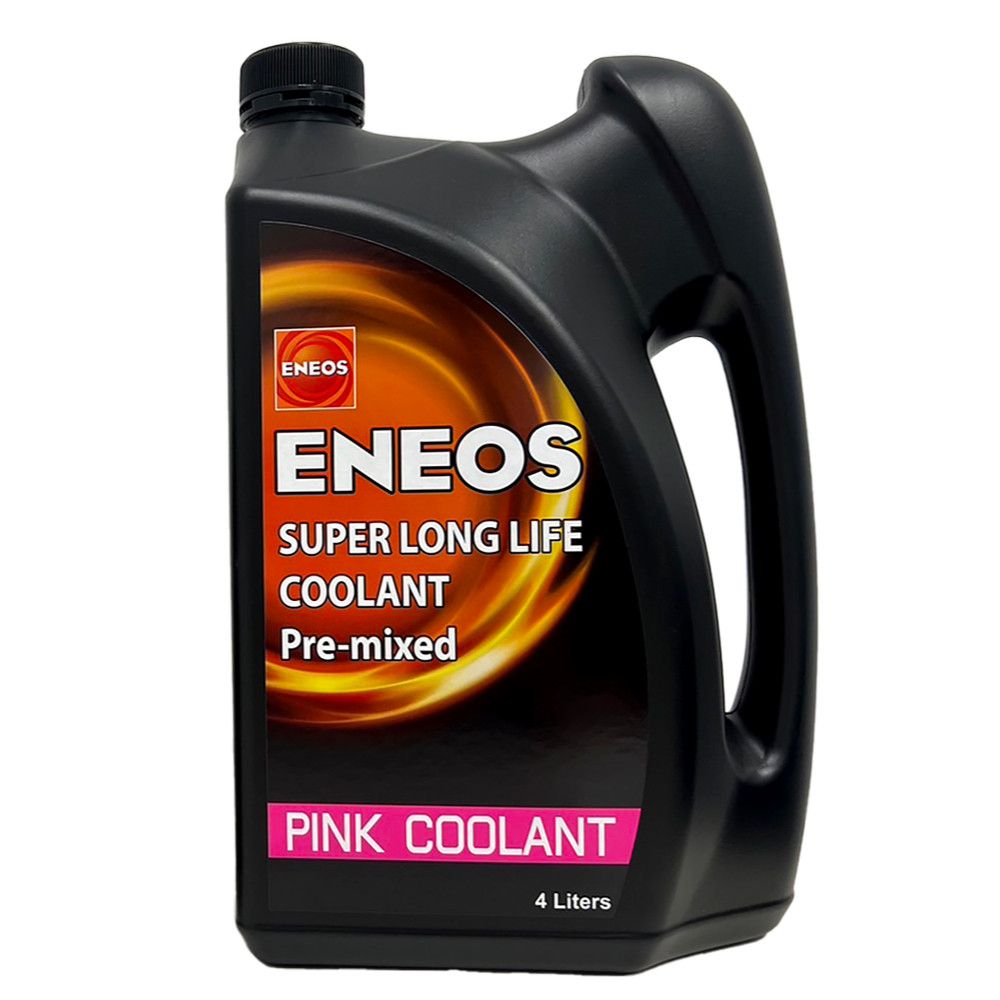 ENEOS น้ำยาหล่อเย็น Super Long Life Coolant Pre mixed Pink น้ำยาหล่อเย็น สี ชมพู แดง เอเนออส 1 L 4 ลิตร ไม่ต้องผสมน้ำ