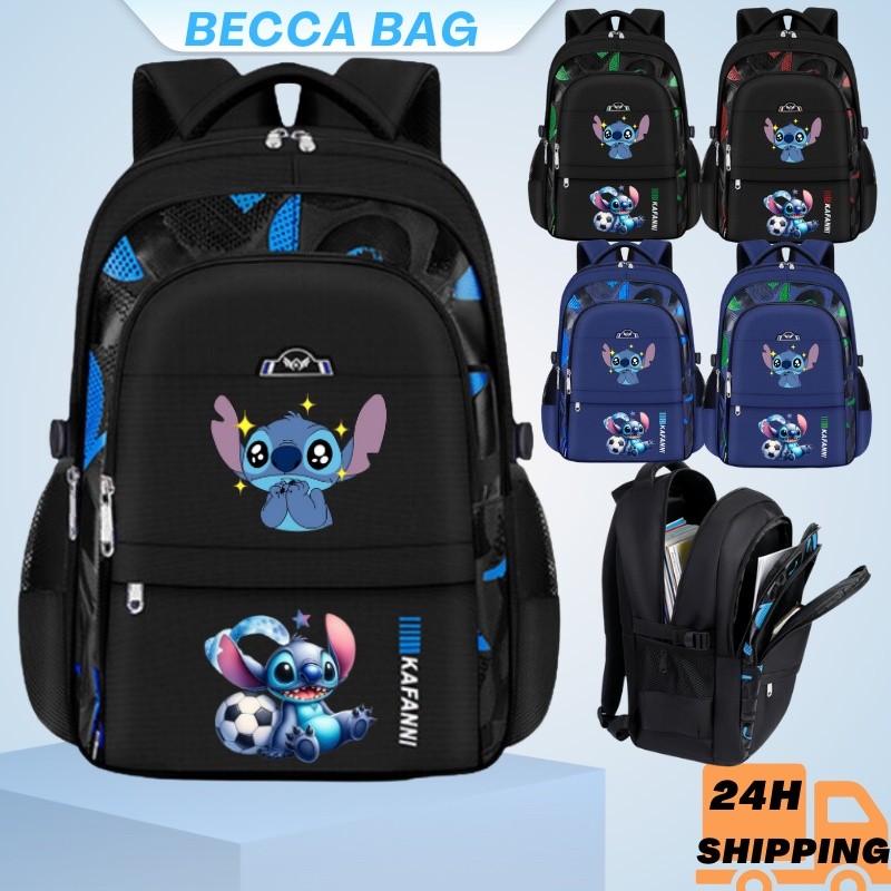 (In stock)Stich กระเป๋านักเรียน กระเป๋านักเรียนเด็ก สะพายหลัง backpacks กระเป๋านักเรียนหญิง ใหม่ กระเป๋าเป้สะพายหลัง กันน้ํา gift