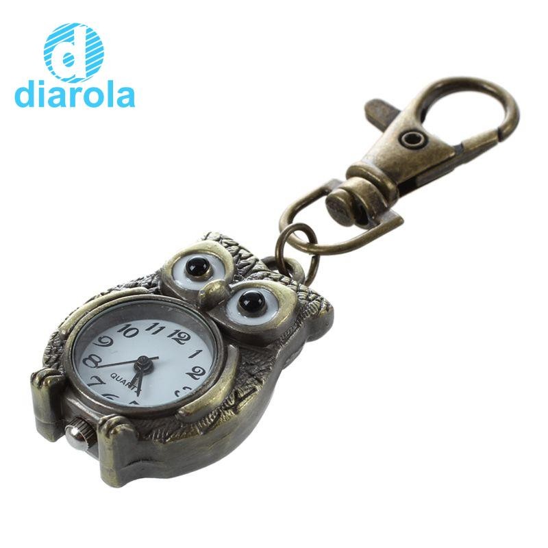 พวงกุญแจ นาฬิกา พวงกุญแจ รูปนกฮูก 37X24Mm diarolath