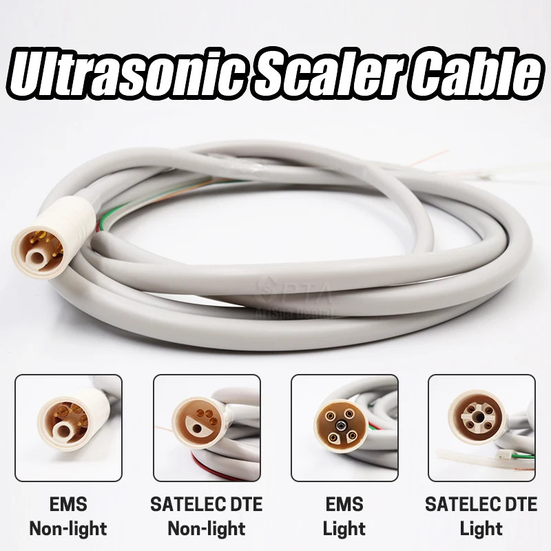 Handpiece ท่อทันตกรรม Scaler ที่ถอดออกได้หลอดสาย Ultrasonic Scaler สายท่อน้ําอะไหล่ท่อ 3H 5L 7H 7L