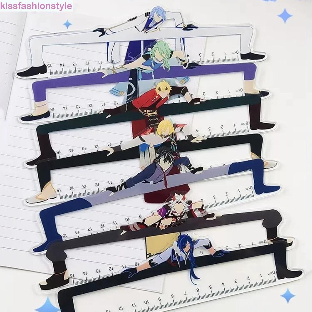 Kissfashionstyle Genshin Impact ไม้บรรทัด, Alhaitham Zhongli Genshin Impact ไม้บรรทัดตรง, สํารวจเครื