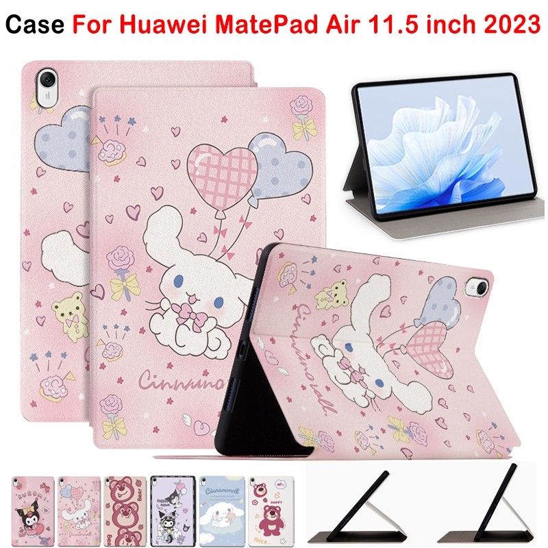 สําหรับ Huawei MatePad Air 11.5 นิ้ว 2023 คุณภาพสูง PU หนังแท็บเล็ต BTK-AL09 BTK-W09 BTK-W00 แฟชั่นน