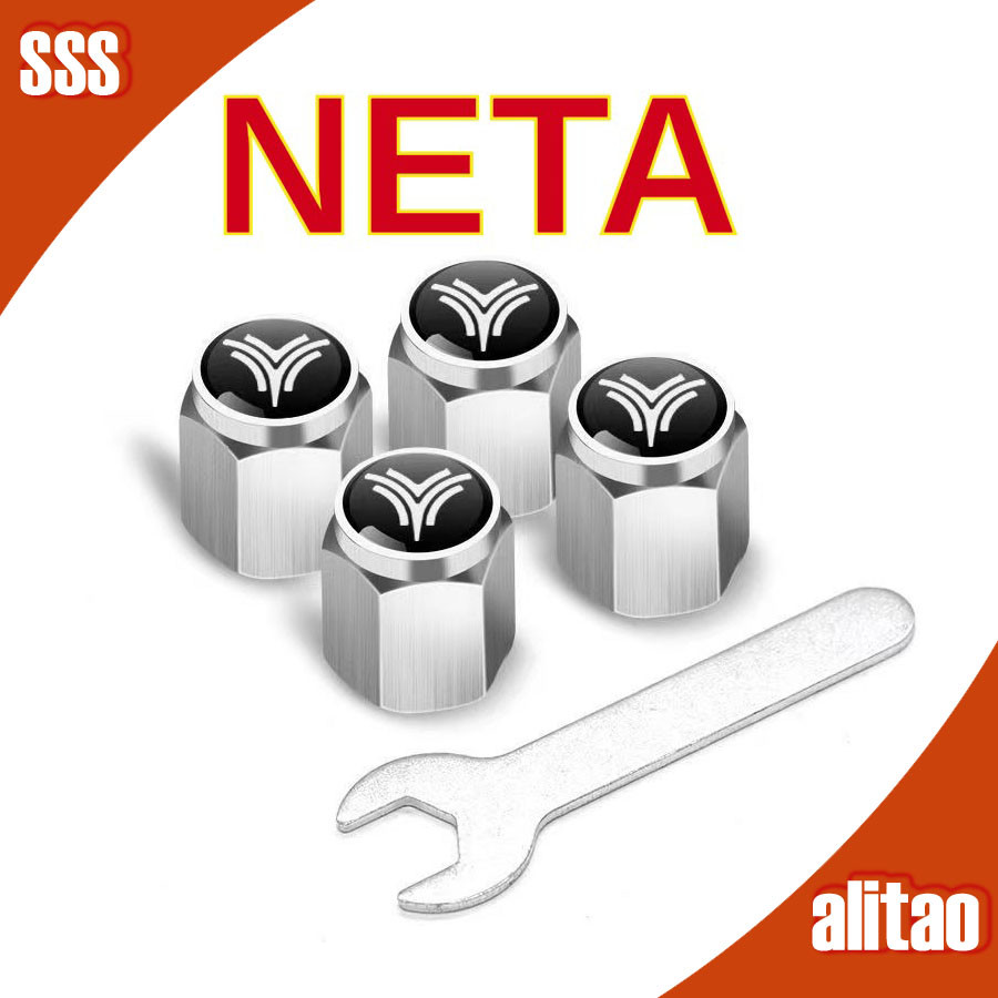 [พร้อม] ฝาครอบแกนวาล์วยางป้องกันการโจรกรรม สําหรับรถยนต์ NETA X/NETA V II/NETA V ปรับเปลี่ยนฝาครอบวาล์ว ชิ้นส่วนรถยนต์ 7KYK