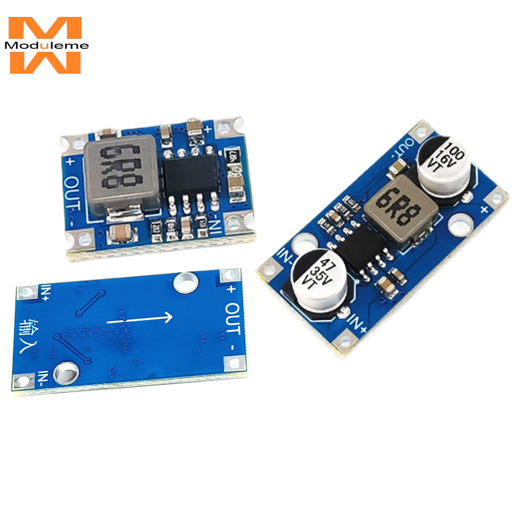 บอร์ดควบคุมแรงดันไฟฟ้า DC 30V เป็น 5V DC 6-30V เป็น 5V 9V 12V 3A
