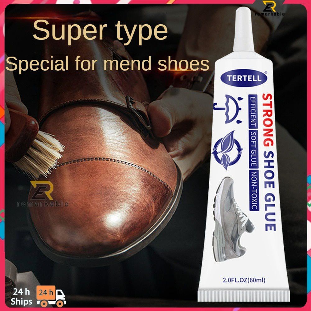 พร้อมส่ง Tertell Universal Super Strong Shoe Glue น้ำยาซ่อมรองเท้าหนังกันน้ำ กาวติดรองเท้า Ready Strong โดดเด่น_th