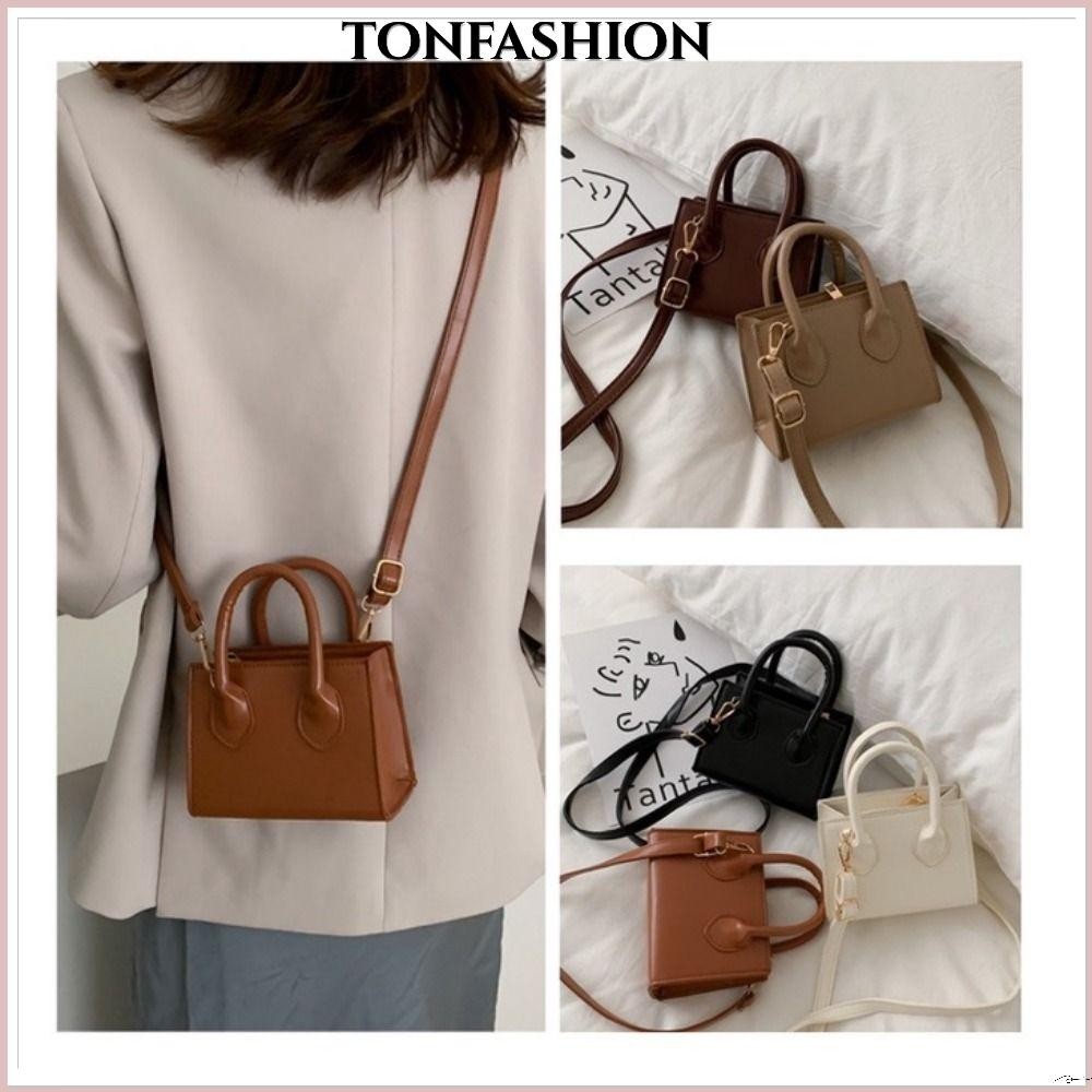 Tonfashion กระเป๋าสะพายไหล่ สะพายข้าง น่ารัก สําหรับผู้หญิง