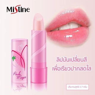 Mistine ลิปมันเปลี่ยนสี Pink Magic Lip Strawberry