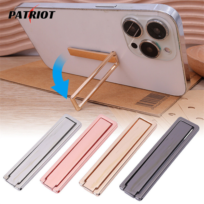 ขาตั้งโทรศัพท์มือถือ แบบบางพิเศษ แบบพกพา มีกาวในตัว เข้าได้กับ iPhone Android 360 องศา°ขาตั้งโทรศัพท์มือถือ แท็บเล็ต หมุนได้