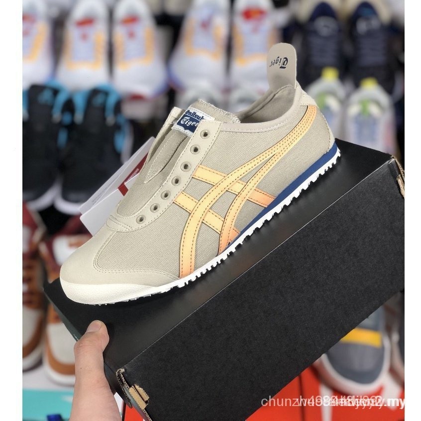 สินค้าคุณภาพสูง· Ascis Onitsuka Tiger Mexico 66 [ Onitsuka Tiger] รองเท้าผู้ชายรองเท้าผู้หญิงรองเท้า