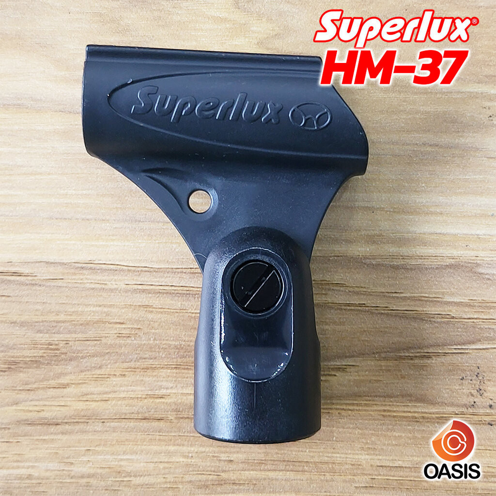 (1อัน) คอไมค์สอด SUPERLUX HM-37 HM37 คอสวมไมค์ แบบสอด ไมค์จ่อเครื่องดนตรี Microphone Clip ใช้กับไมค์คอนเดนเซอร์