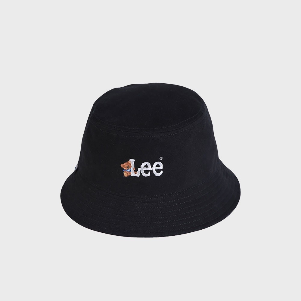 LEE KIDS หมวกบักเก็ตเด็กผู้ชาย / เด็กผู้หญิง คอลเลคชั่น Lee Bear รุ่น LK F423UHATN07 สีดำ