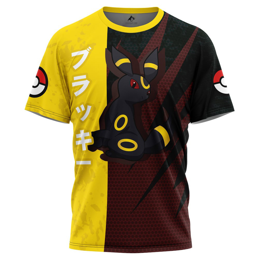 เสื้อยืด ลายโปเกม่อน Umbreon Attack V1