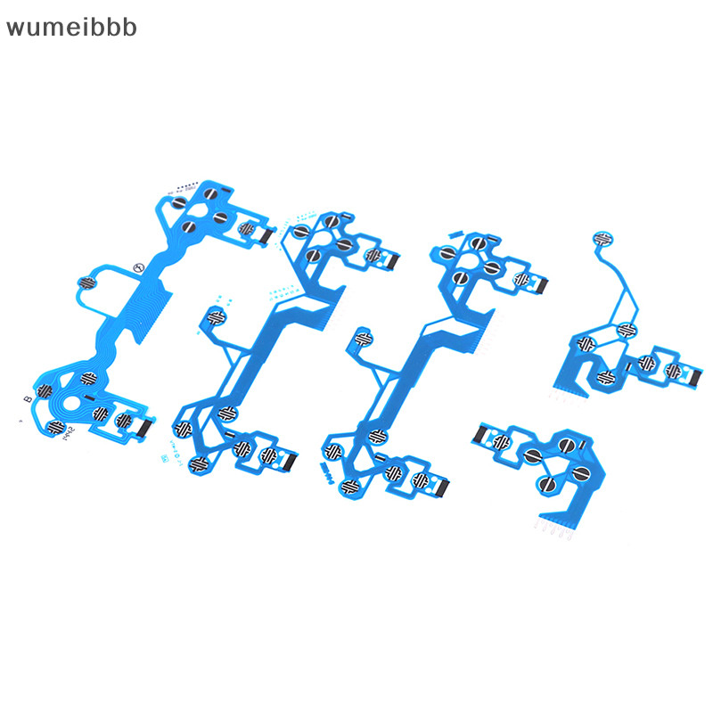 Wumeibbb ฟิล์มควบคุมจอยเกม สีฟ้า สําหรับ PS4 DS4 PRO Slim JDS 050 040 030 010 TQ