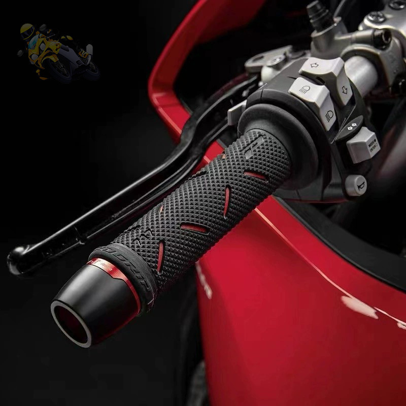 PRO GRIPS  ปลอกเเฮนด์เเต่งซิ่ง มอเตอร์ไซค์   วัสดุซิลิโคนคุณภาพดี ทนทาน นุ่ม กระชับ 1คู่