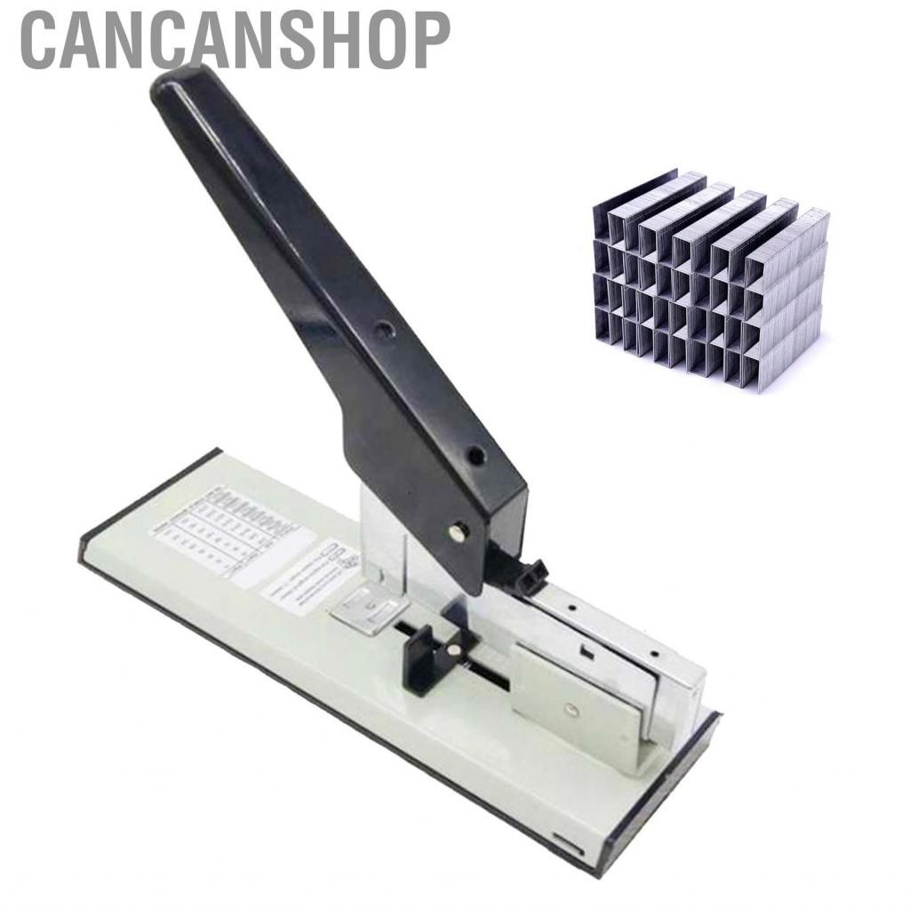 Cancanshop Heavy Duty Stapler  Industrial Large Capacity Good Compatibility Alloy Ergonomic Handle for Printing House
