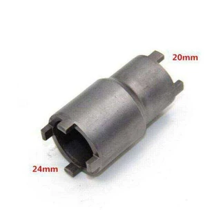 ฟีลเลอร์เกจ 26 ใบ ฟิลเลอร์เกจ ตัวตั้งวาล์ว ตั้งวาล์วไอดี ไอเสีย Feeler Gauge ลูกบ๊อกถอดน็อตคลัช 4 เขี้ยว