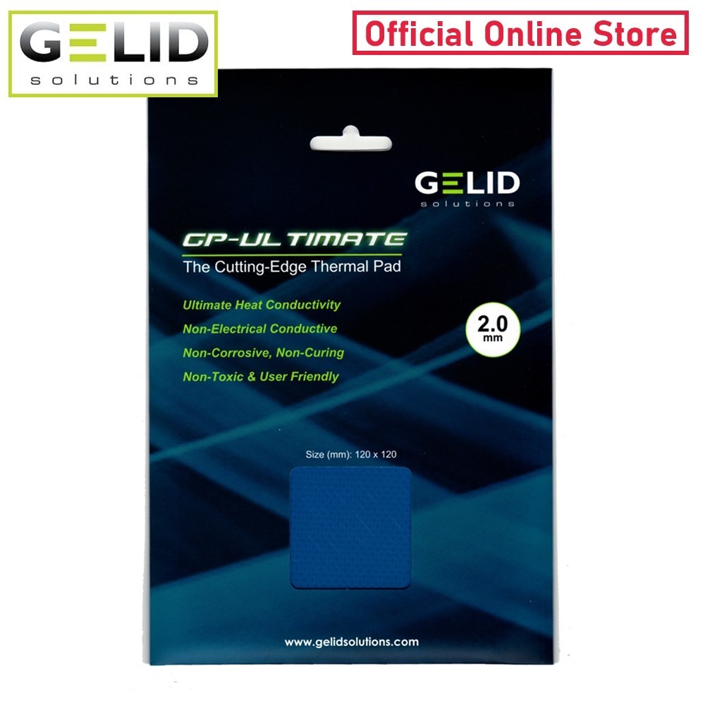[Gelid Solutions Store] GP-ULTIMATE Thermal Pad 120x120x2.0 mm./15.0 W/mK (TP-GP04-S-D)